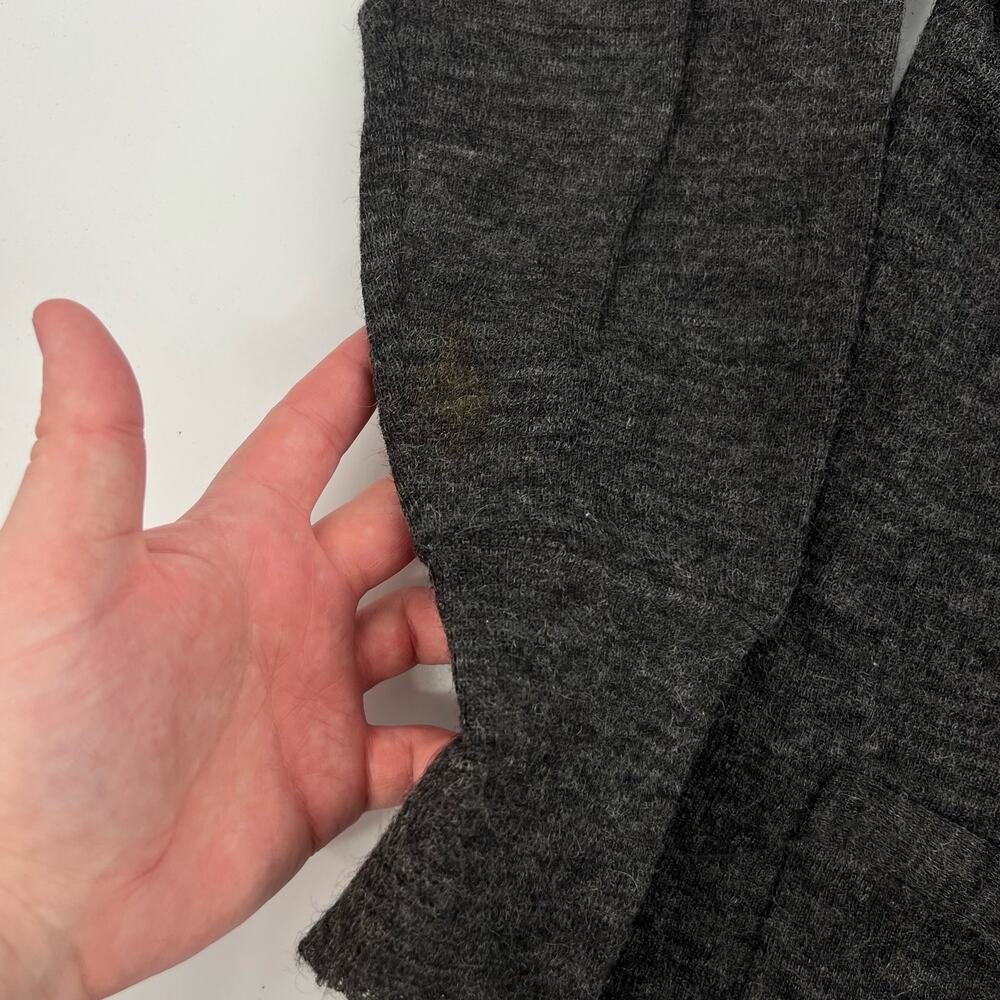 VTG 50s 60s men's Milwaukee Knits Corp 100% Virgin Wool V‎ Neck Cardigan Sweater - Picture 4 of 7